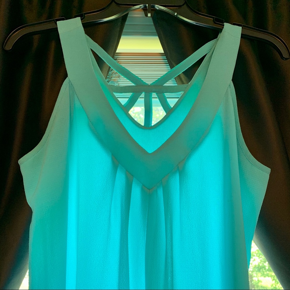 Turquoise Blouse